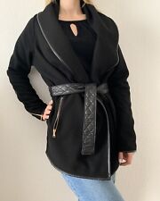 Manteau court/veste avec ceinture noir Pimkie 