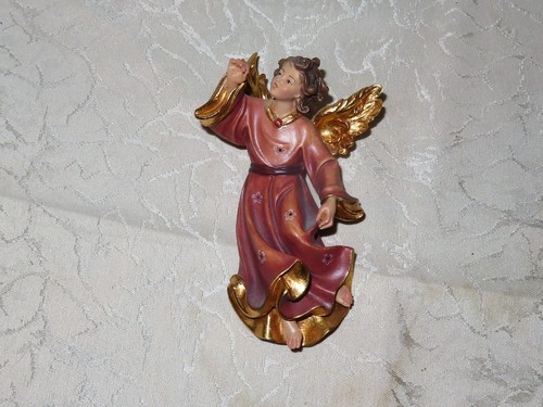 Statue figurine bois - bois, putto