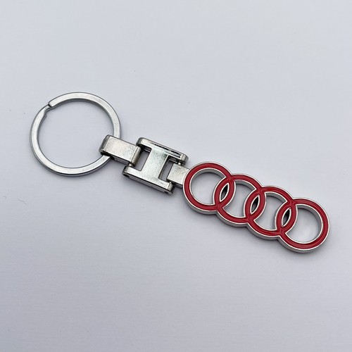 Porte clé audi métal double - porte,