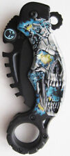 COUTEAU DE COLLECTION SKULL KARAMBIT - Ref.047