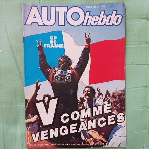 Auto hebdo 328 1982 toyota - hebdo,