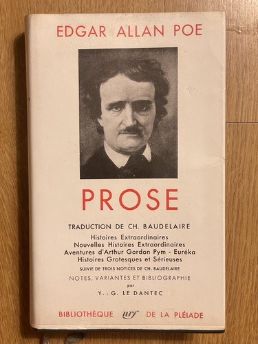 Pléiade edgar allan poe - la,