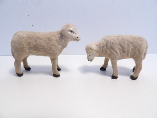Santons devineau 2 moutons - ,