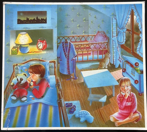🏡Ancienne affiche scolaire