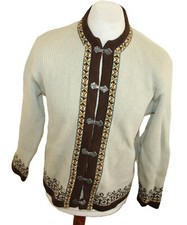 Cardigan femme NORDSTRIKKK EN LAINE T 42 NORWEGER ISLANDER 61 CM