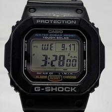 Montre Casio G-Shock G-5600E-1JF Solar Digital noire état d'usage