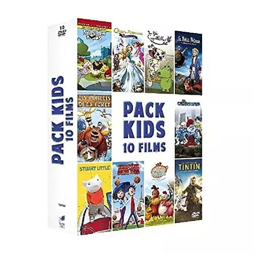 Coffret dvd kids films - dvd,