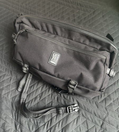 Chrome black crossbody - chrome,