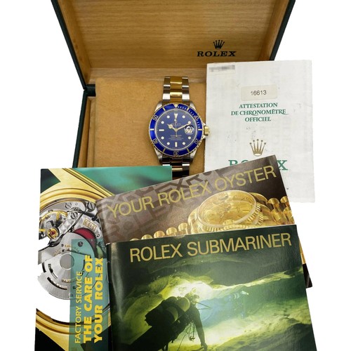 Rolex submariner 16613 - rolex, montre