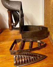 Ancien Fer A Repasser A Cendres 19ème Siècle Collection