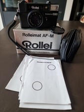 Rollei Rolleimat AF- M Camera  Housse Boîte D'origine Mode D'emploi 