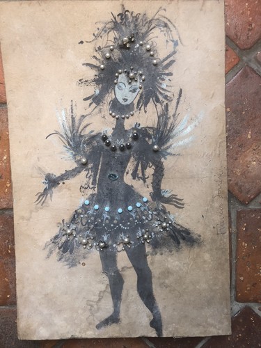 Etude costume théâtre leonor - costume,