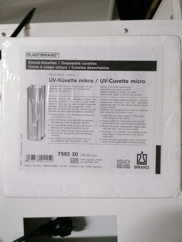Brandtech 759220 plastic 8ml - 759220, 1.8ml