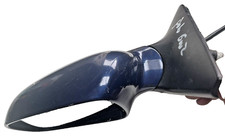 Rétroviseur Gauche Manuel Bleu Foncé Métal Volkswagen Polo 6N2