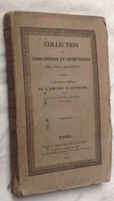 RARE 1833 CODE PÉNAL