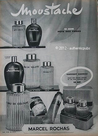 Publicite parfum marcel rochas - parfum,