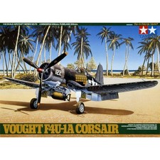 Maquette Tamiya F4u-1a Corsair 1/48, Reproduction Fidèle Du Chasseur Embarqué Us
