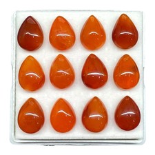 12 Pcs Naturel Cornaline