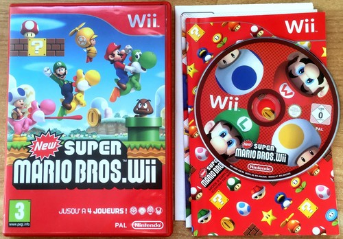 New super mario - new, wii