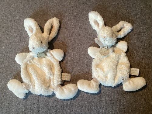 Doudou compagnie plat lapin - doudou,
