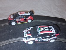 🚗 Lot 2 VOITURE FABRICA DE JUGUETES FORD & CITROËN WRC Circuit Électrique Slot