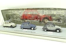 Norev 1/43 - Coffret 60 Ans de la Citroen 2CV