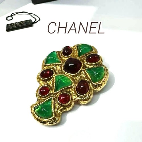 Broche vintage chanel - chanel, gripoix