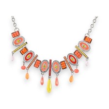 Collier fantaisie Ikita Orange