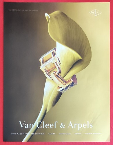 Publicité presse van cleef - publicité,