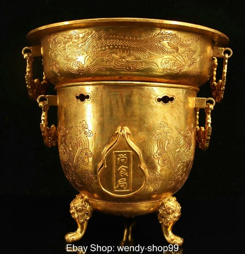 Old bronze 24k gold dynasty - old,