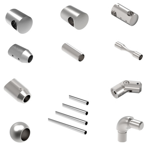 Inox v2a support - v2a, barre