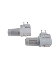 LOT DE 2 Veilleuses LED, Lampe