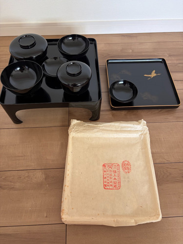 Antique japanese wajima - japanese,