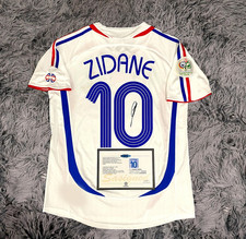 Zinedine zidane signed france - signed,