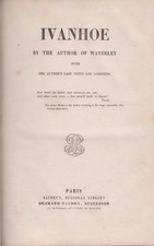 SCOTT IVANHOE by the author of