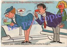 un verre ça va, 3 verres  bonjour les dégâts _ parcmètre _ aubergine _ pervenche