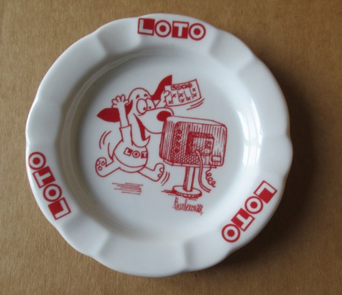 Cendrier loto barberousse - cendrier,