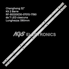 KIT 2 BARRES BANDES 7 TV LED