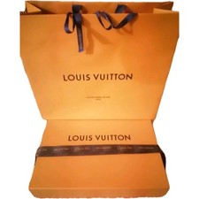 Louis Vuitton Lot Boîte 36,5/31/7,5 cm et sac   article Neuf et Authentique 
