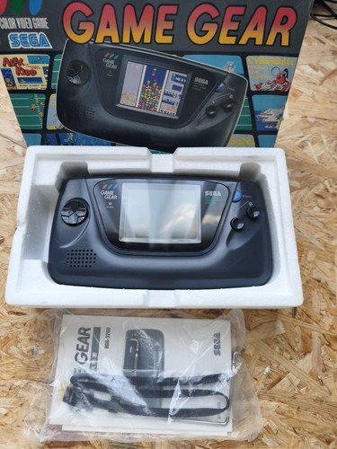 Sega game gear console noire - sega,