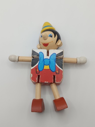 Figurine bois pinocchio - en,