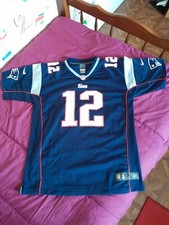 Maillot Football Américain NFL New England Patriots Tom Brady Vintage