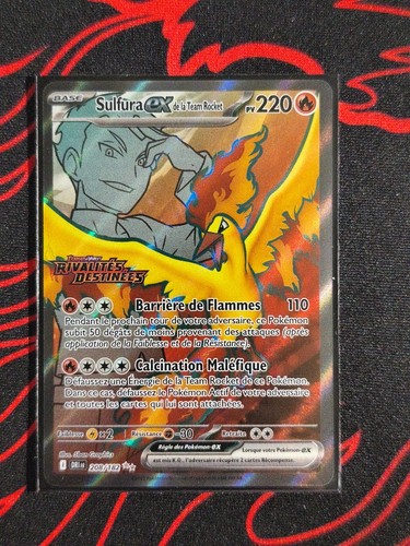 Carte pokemon sulfura 208 - sulfura, 208/182