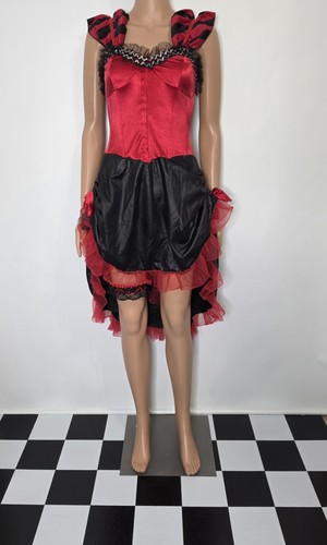Leg avenue red black can - leg,