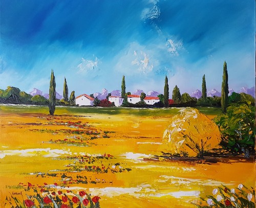 Tableau original contemporain - original,