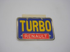 Turbo Renault - Sticker Autocollant Vintage