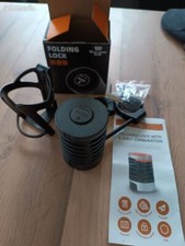 Cadenas acier pliable vélo, scooter, moto, avec combinaison west biking