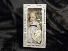 Vintage IDEAL  10" VICTORIAN LADIES DOLL.   Made 1983 In Box, Blonde in White