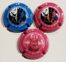 capsule de champagne HERMANN GODBILLOT "LILOR" GENDARMERIE PSIG + CENTRE...