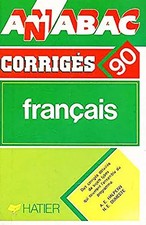 Annabac 1990, BAC Français , corrigés des sujets de 1989, numéro 19, Unknown